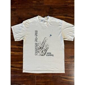 Vintage 1989 Mike + the Mechanics Living Years tour shirt Size XL